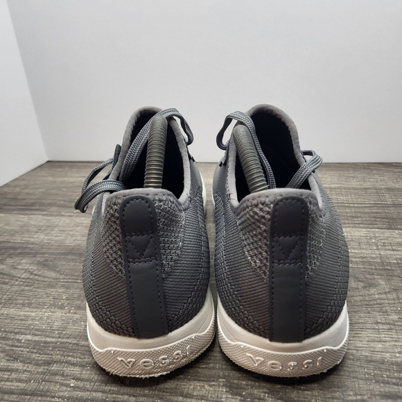 Vessi Weekend Womens Sz 9 Concrete Grey 100% Waterproof Sneakers Shoes - Picture 5 of 10